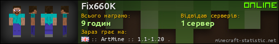 Юзербар 560x90 для Fix660K