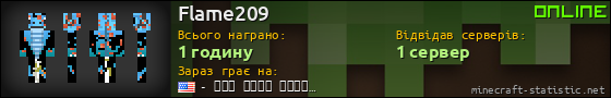 Юзербар 560x90 для Flame209