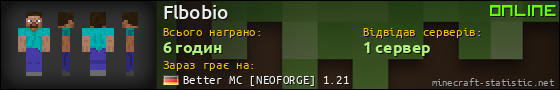 Юзербар 560x90 для Flbobio