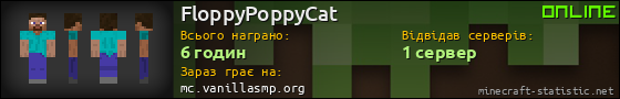 Юзербар 560x90 для FloppyPoppyCat