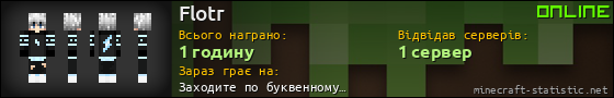 Юзербар 560x90 для Flotr