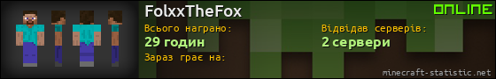 Юзербар 560x90 для FolxxTheFox