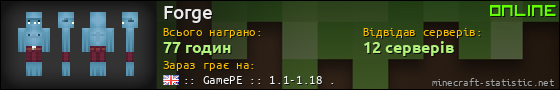 Юзербар 560x90 для Forge