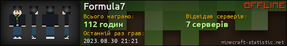 Юзербар 560x90 для Formula7