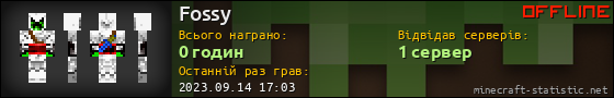 Юзербар 560x90 для Fossy