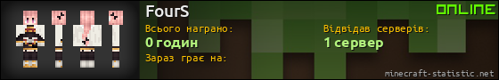 Юзербар 560x90 для FourS