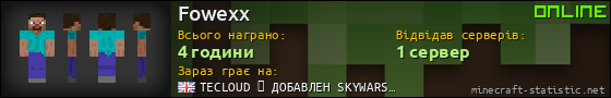 Юзербар 560x90 для Fowexx
