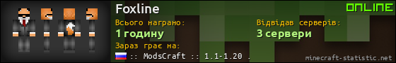 Юзербар 560x90 для Foxline