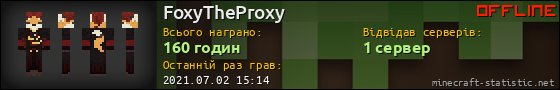 Юзербар 560x90 для FoxyTheProxy