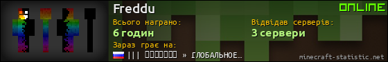Юзербар 560x90 для Freddu
