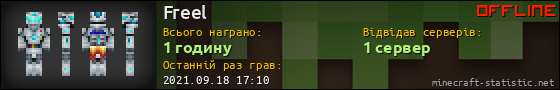 Юзербар 560x90 для Freel