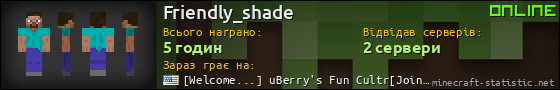 Юзербар 560x90 для Friendly_shade