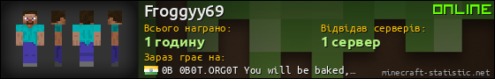 Юзербар 560x90 для Froggyy69