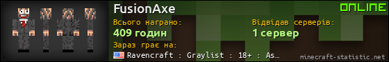 Юзербар 560x90 для FusionAxe