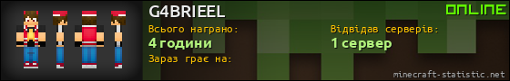 Юзербар 560x90 для G4BRIEEL
