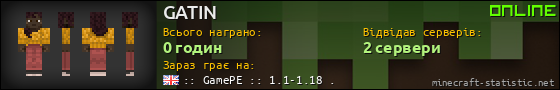 Юзербар 560x90 для GATIN