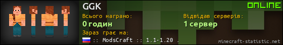 Юзербар 560x90 для GGK