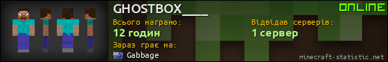 Юзербар 560x90 для GHOSTBOX____