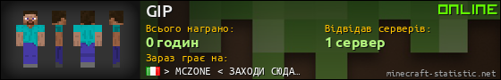 Юзербар 560x90 для GIP