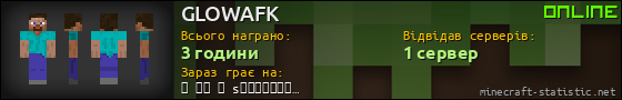 Юзербар 560x90 для GLOWAFK