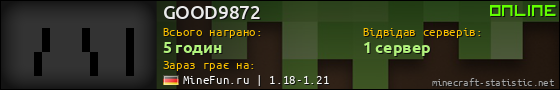 Юзербар 560x90 для GOOD9872