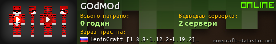 Юзербар 560x90 для GOdMOd