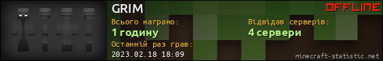 Юзербар 560x90 для GRIM