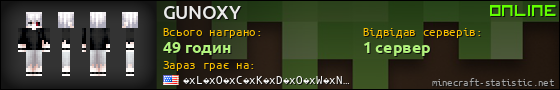 Юзербар 560x90 для GUNOXY