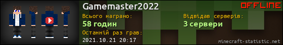 Юзербар 560x90 для Gamemaster2022