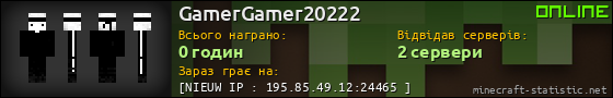 Юзербар 560x90 для GamerGamer20222