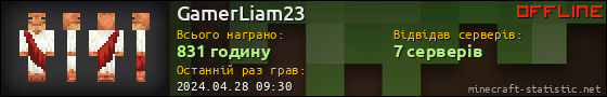 Юзербар 560x90 для GamerLiam23