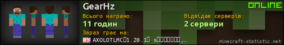Юзербар 560x90 для GearHz