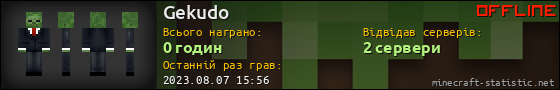 Юзербар 560x90 для Gekudo