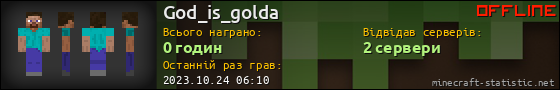 Юзербар 560x90 для God_is_golda