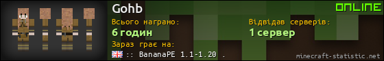 Юзербар 560x90 для Gohb