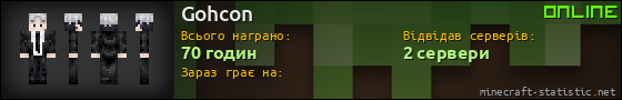 Юзербар 560x90 для Gohcon