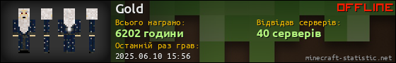Юзербар 560x90 для Gold