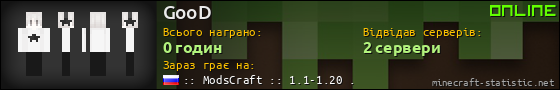 Юзербар 560x90 для GooD