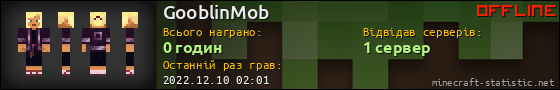 Юзербар 560x90 для GooblinMob