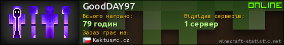 Юзербар 560x90 для GoodDAY97