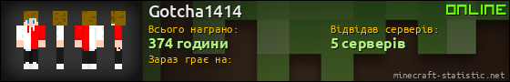 Юзербар 560x90 для Gotcha1414