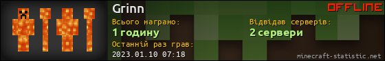 Юзербар 560x90 для Grinn