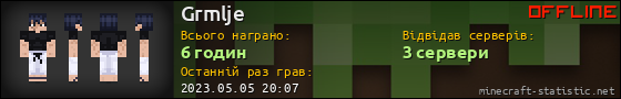 Юзербар 560x90 для Grmlje