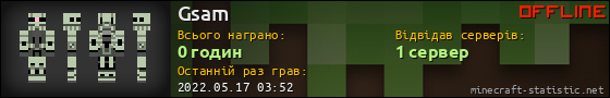 Юзербар 560x90 для Gsam