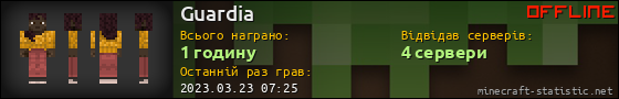Юзербар 560x90 для Guardia