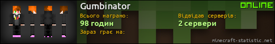 Юзербар 560x90 для Gumbinator