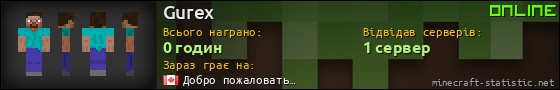 Юзербар 560x90 для Gurex