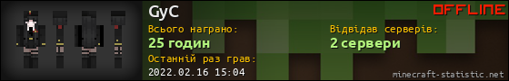 Юзербар 560x90 для GyC