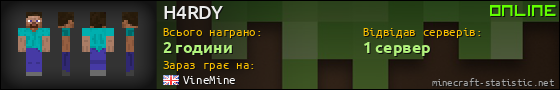 Юзербар 560x90 для H4RDY