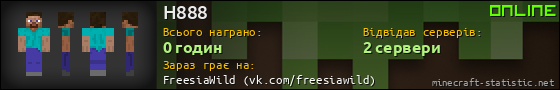 Юзербар 560x90 для H888